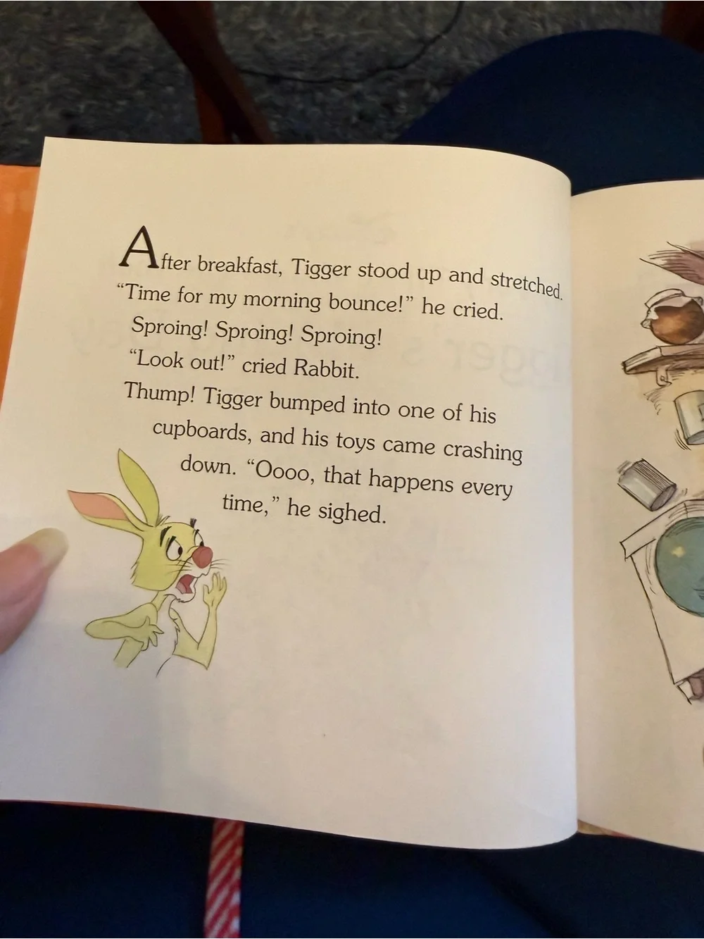 Children’s Hardcover Book Winnie the Pooh: Tigger's Moving Day